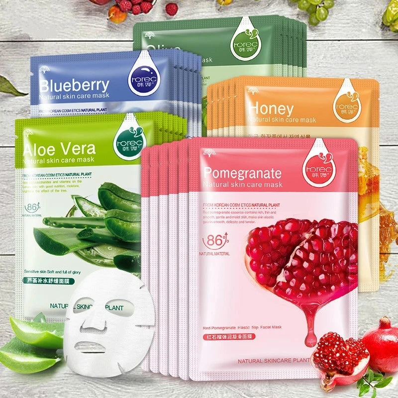 30PCS/Lot BIOAQUA Skin Care Sheet Mask