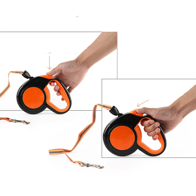 Portable 5 Meters Automatic Retractable Leash