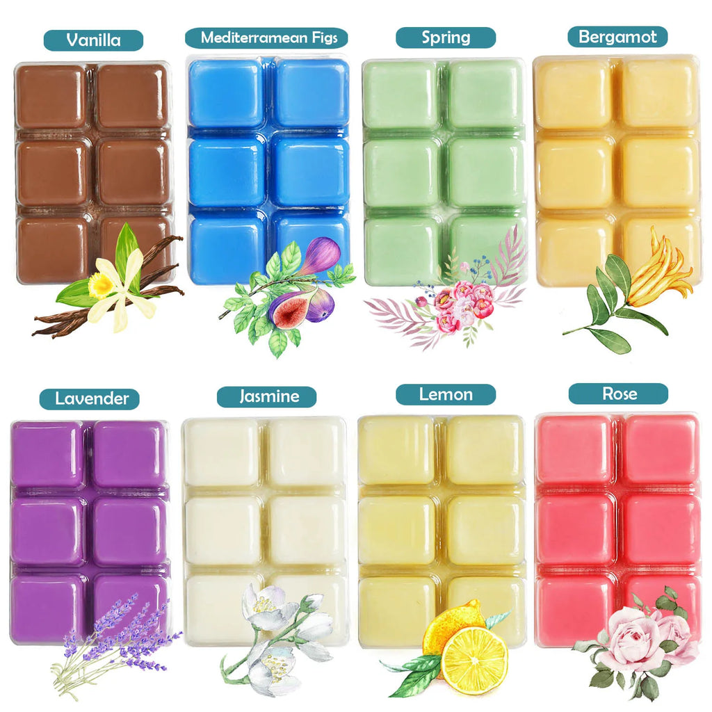 8-box set of scented wax blocks