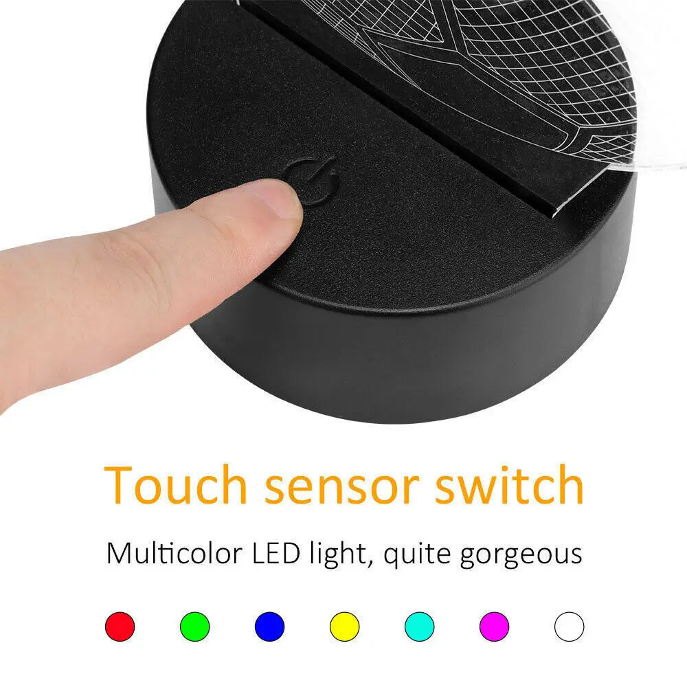3D LED Gaming Lamp Powered Night Light
