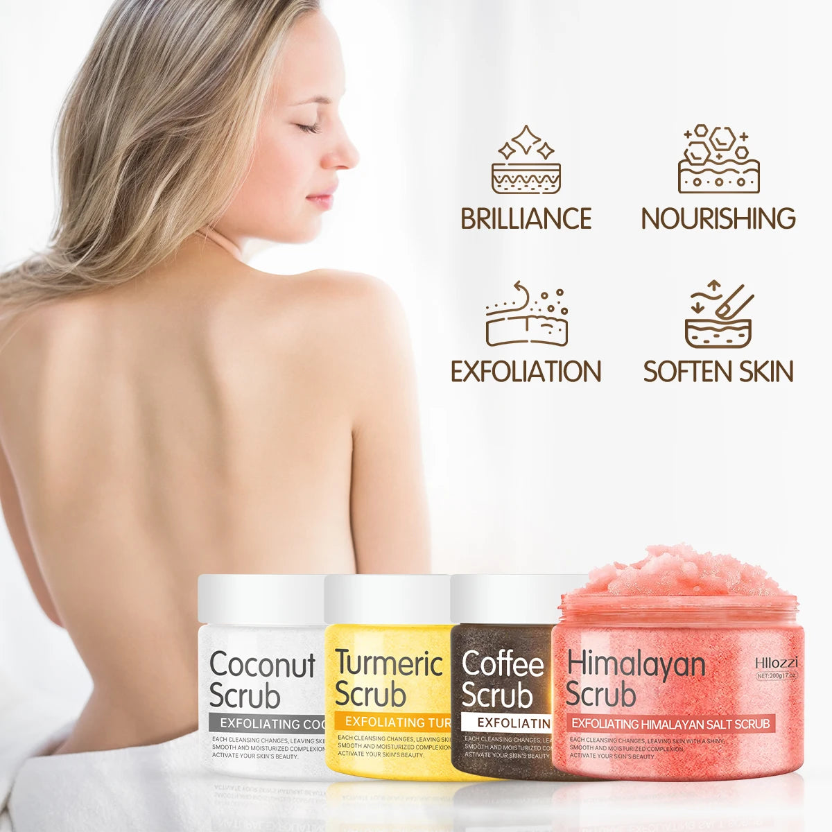200g Himalayan Salt Body Scrub