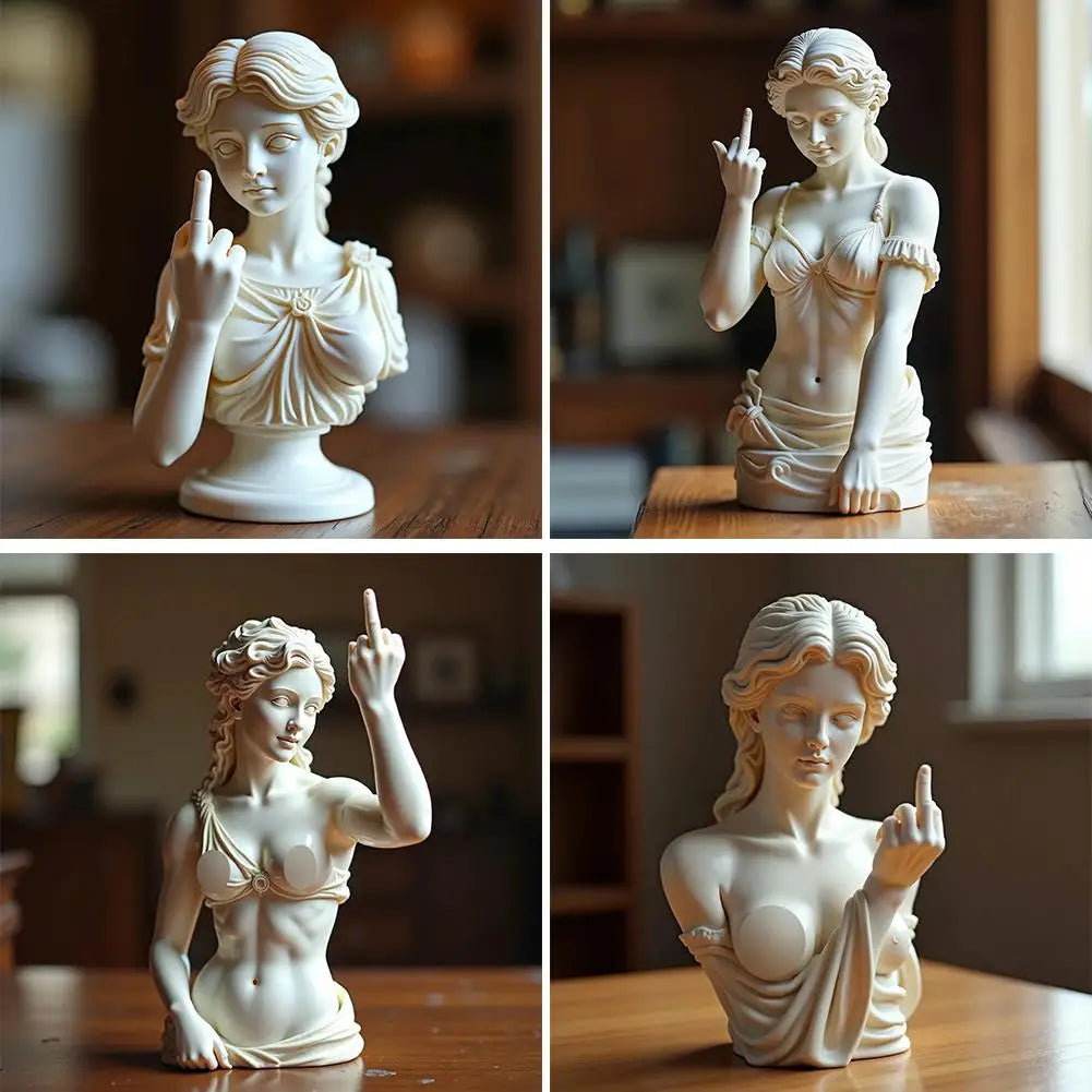 Statue Of Vienna Goddess Funny Goddess Statue 3D Resin Craft