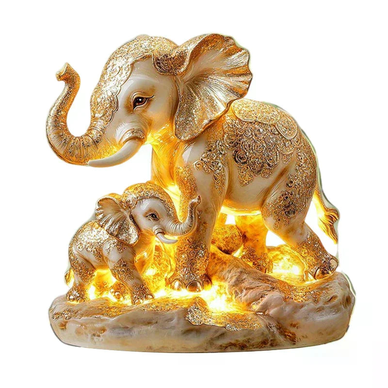 Elephant Statue,2D Flat Acrylic Figurine