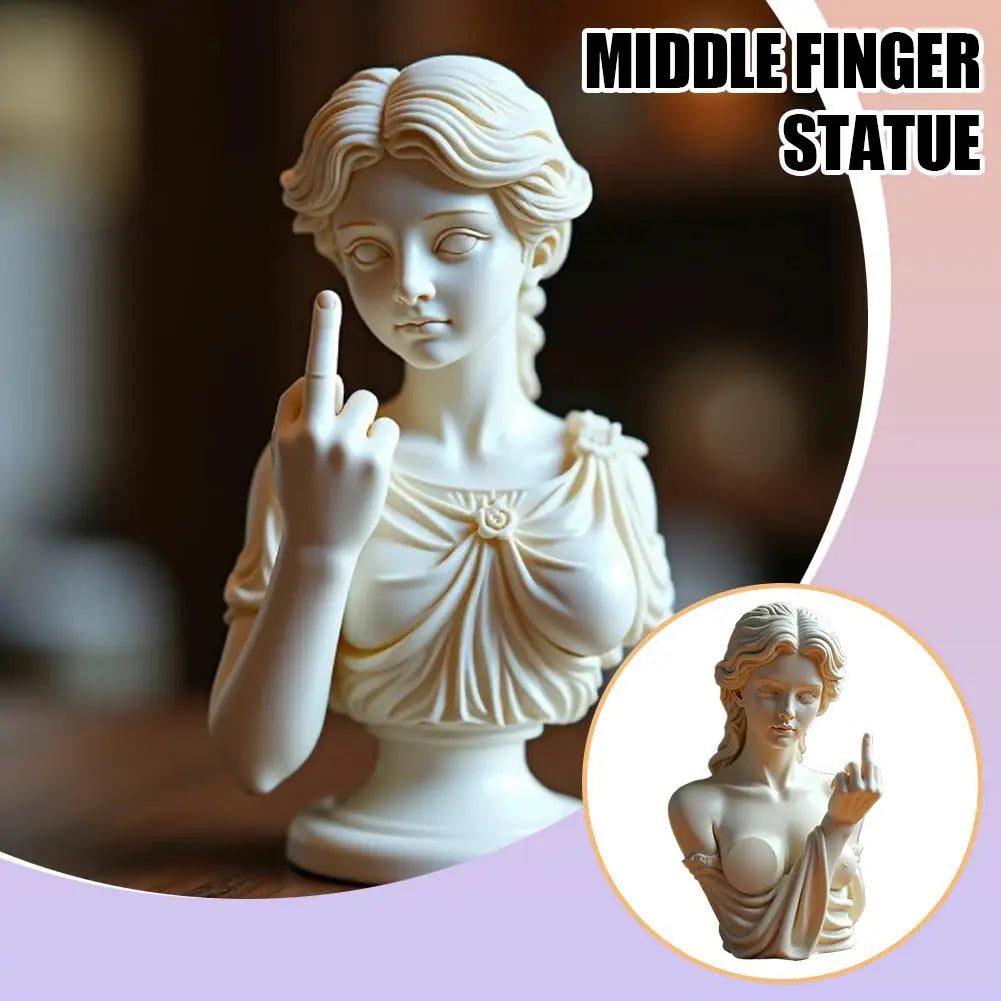 Statue Of Vienna Goddess Funny Goddess Statue 3D Resin Craft