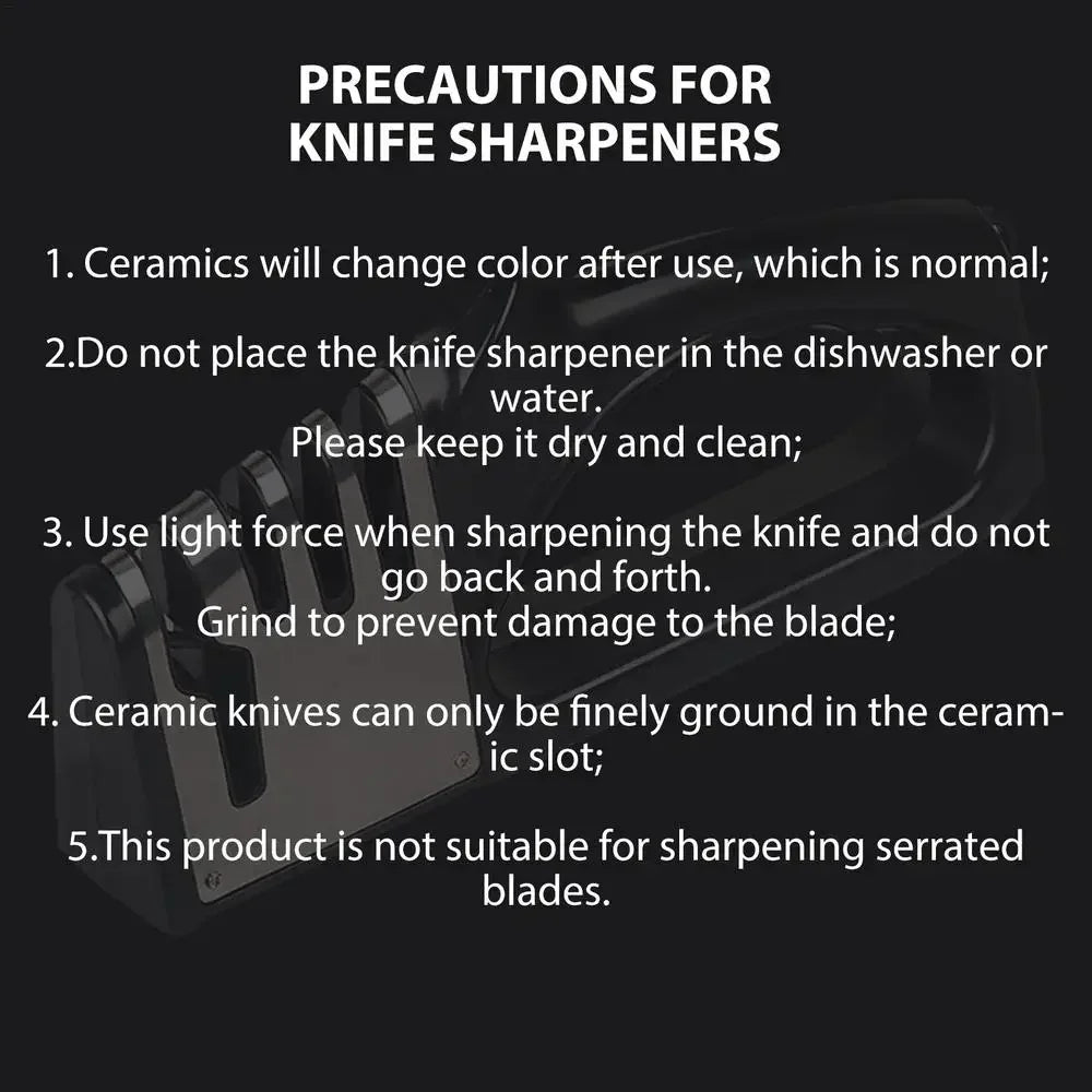 Kitchen 4 Segment Knife Sharpener