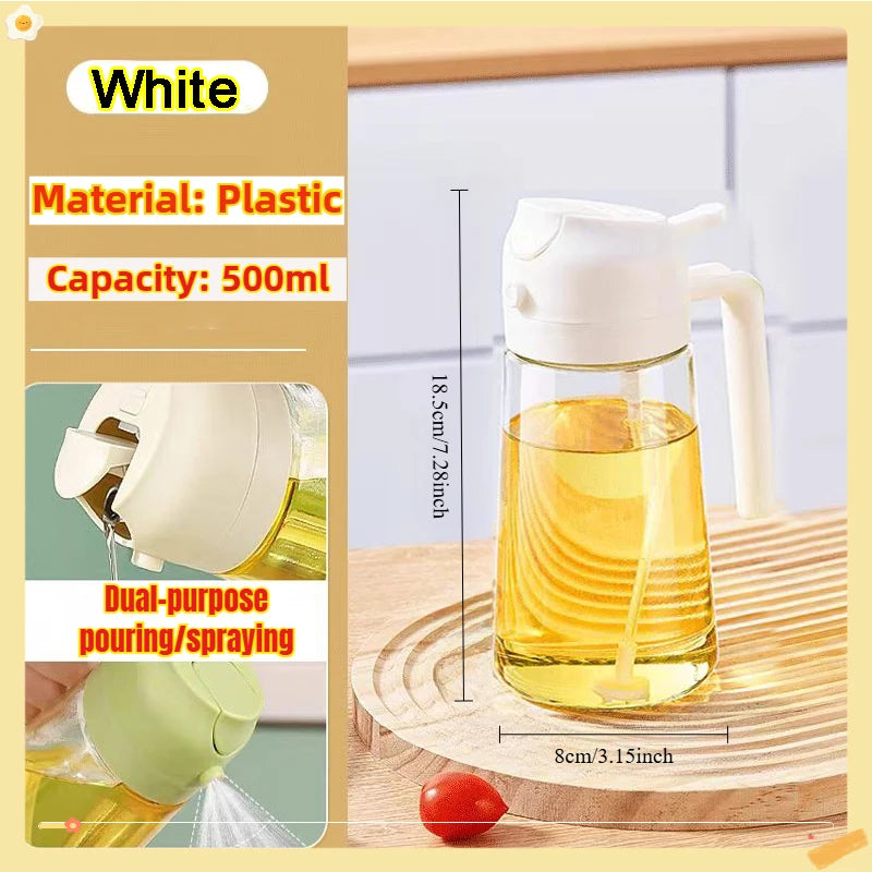 200/300/500ml Oil Spray Bottle Olive Oil Sprayer