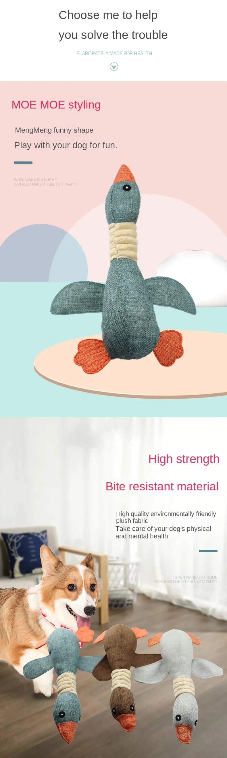Pet Toys, Wild Goose,