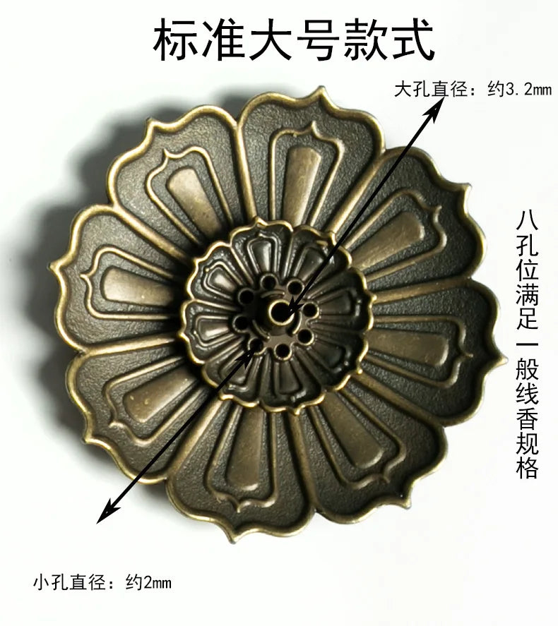 Incense Holder for Sticks Alloy Incense Burner