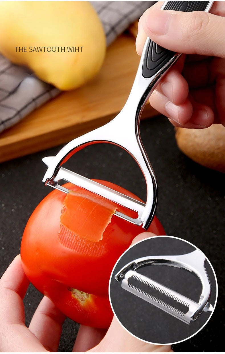 1PC Stainless Steel Vegetable Peeler