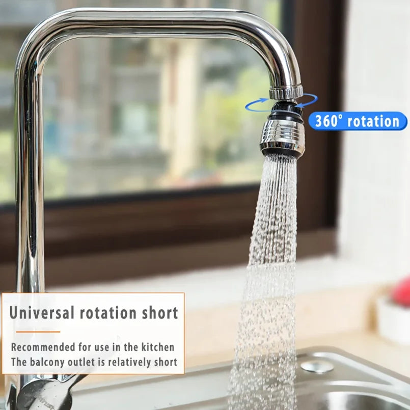 Kitchen Gadgets 2 Modes 360 Rotatable faucet
