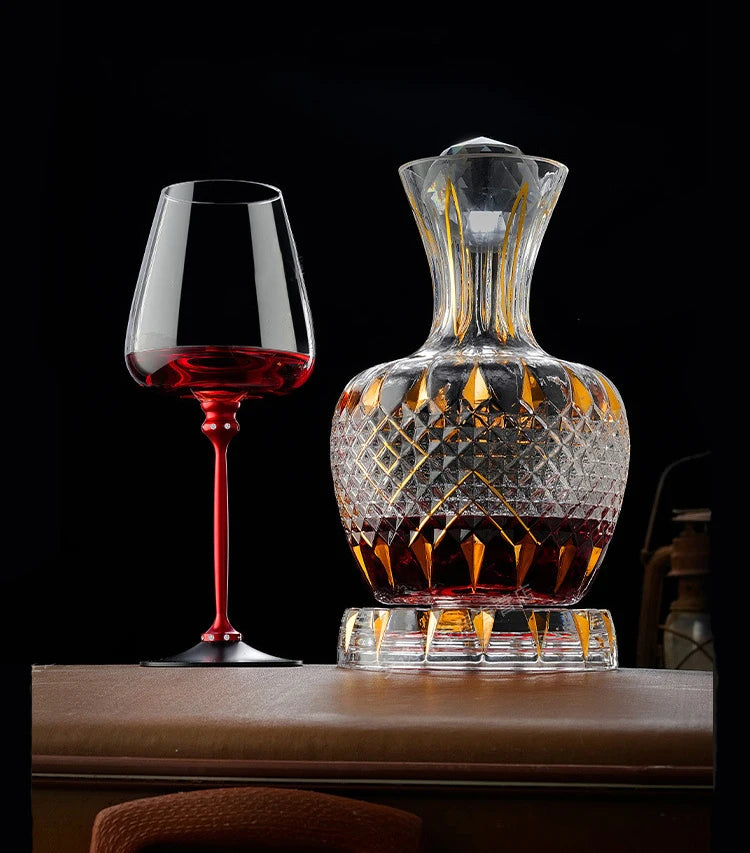 Creative Rotating Glass Wine Glasses