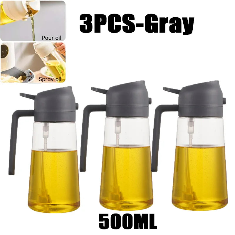 200/300/500ml Oil Spray Bottle Olive Oil Sprayer