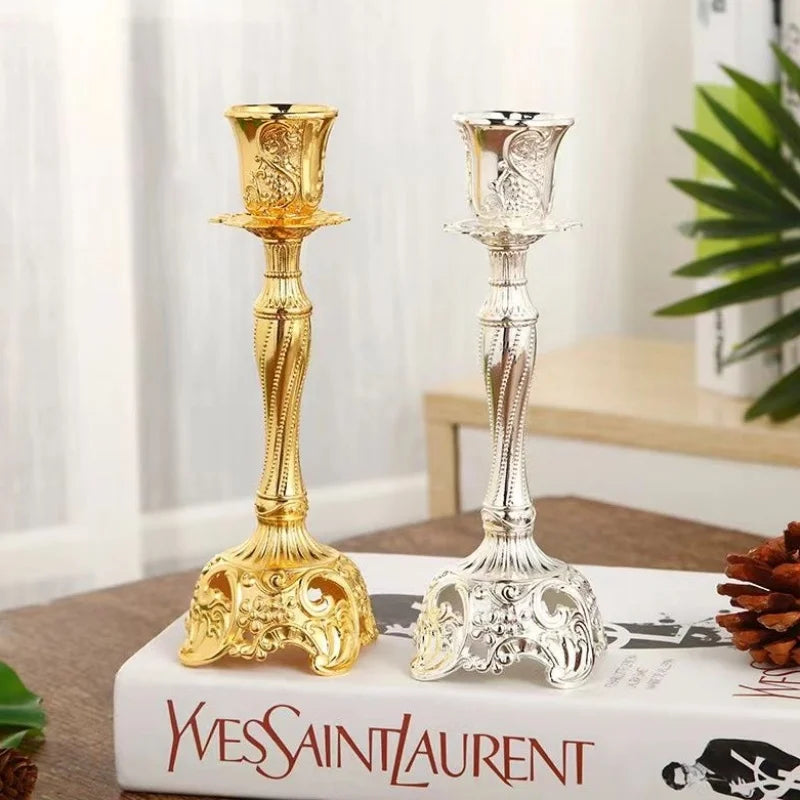 Vintage European Classical Wind Candle Holder