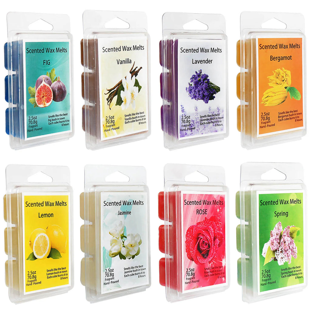 8-box set of scented wax blocks