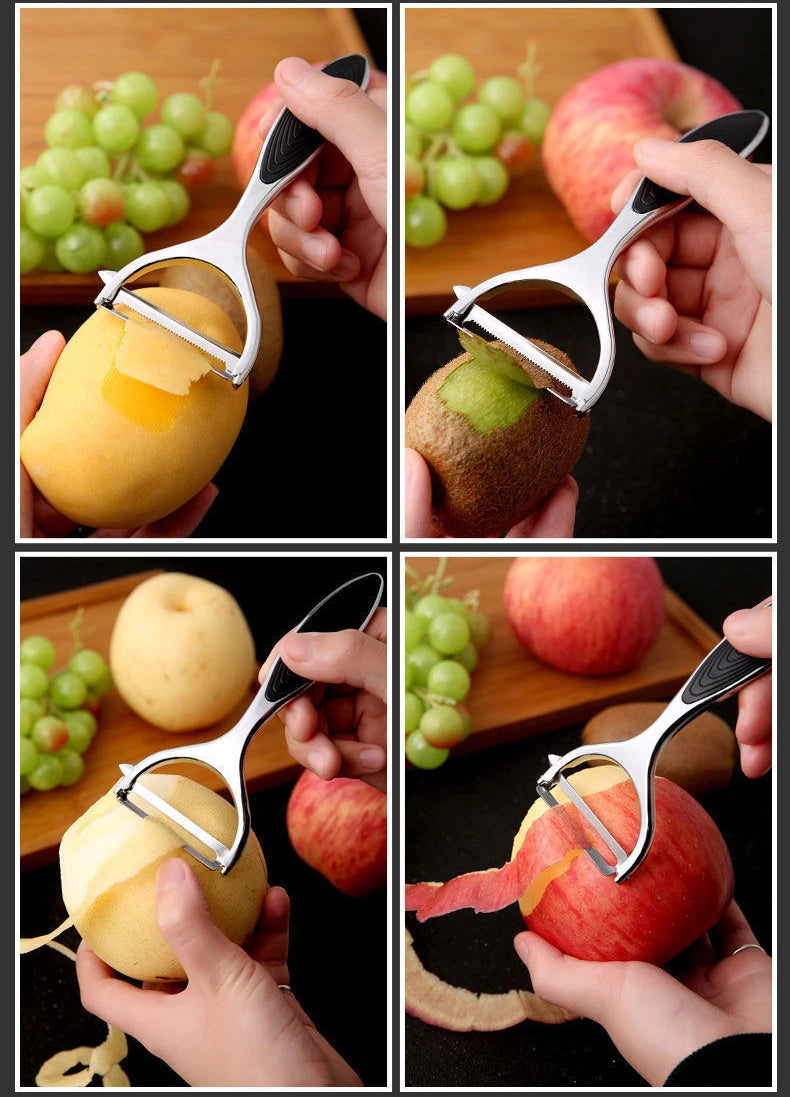 1PC Stainless Steel Vegetable Peeler