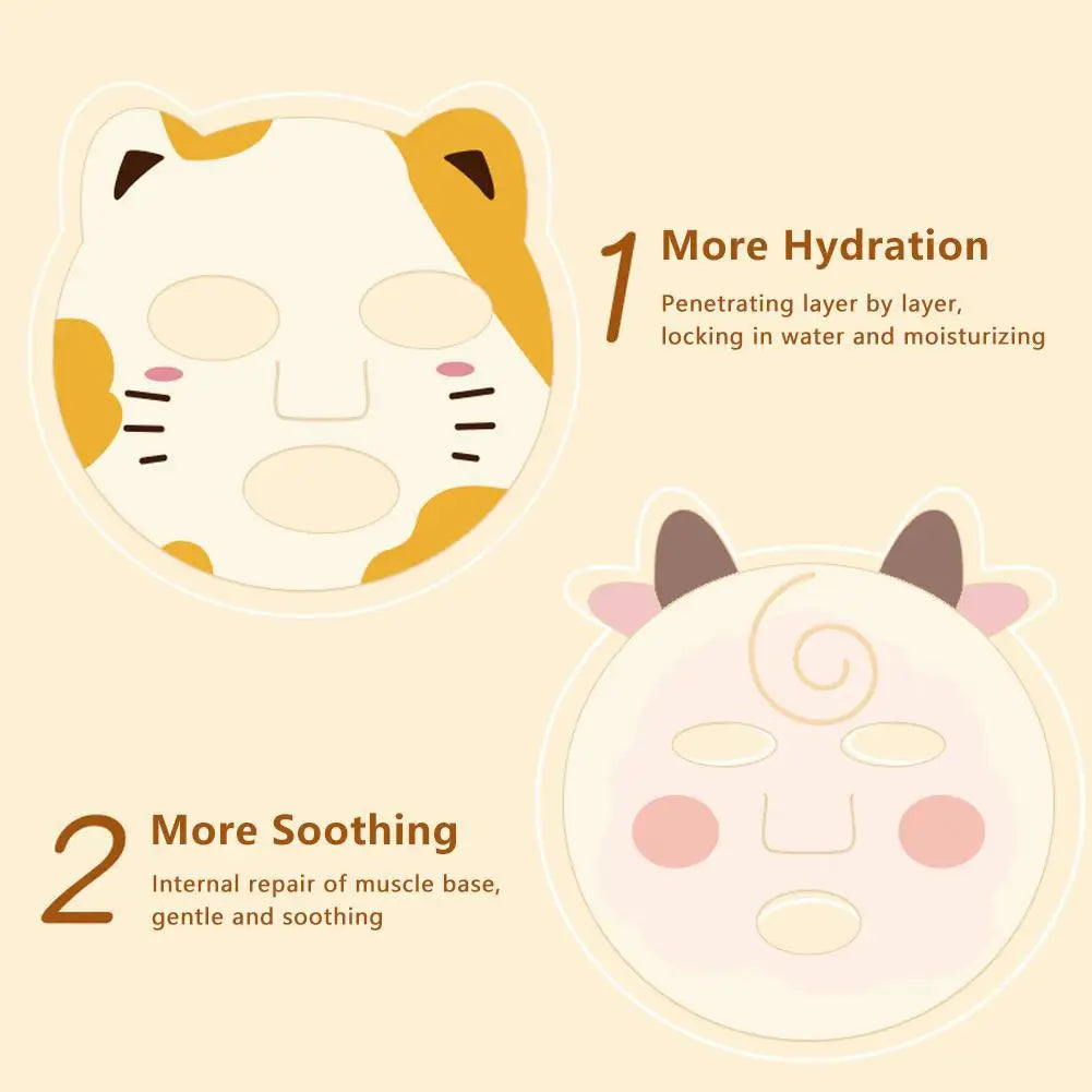 Cute Cartoon Animal Children's Sheet Mask