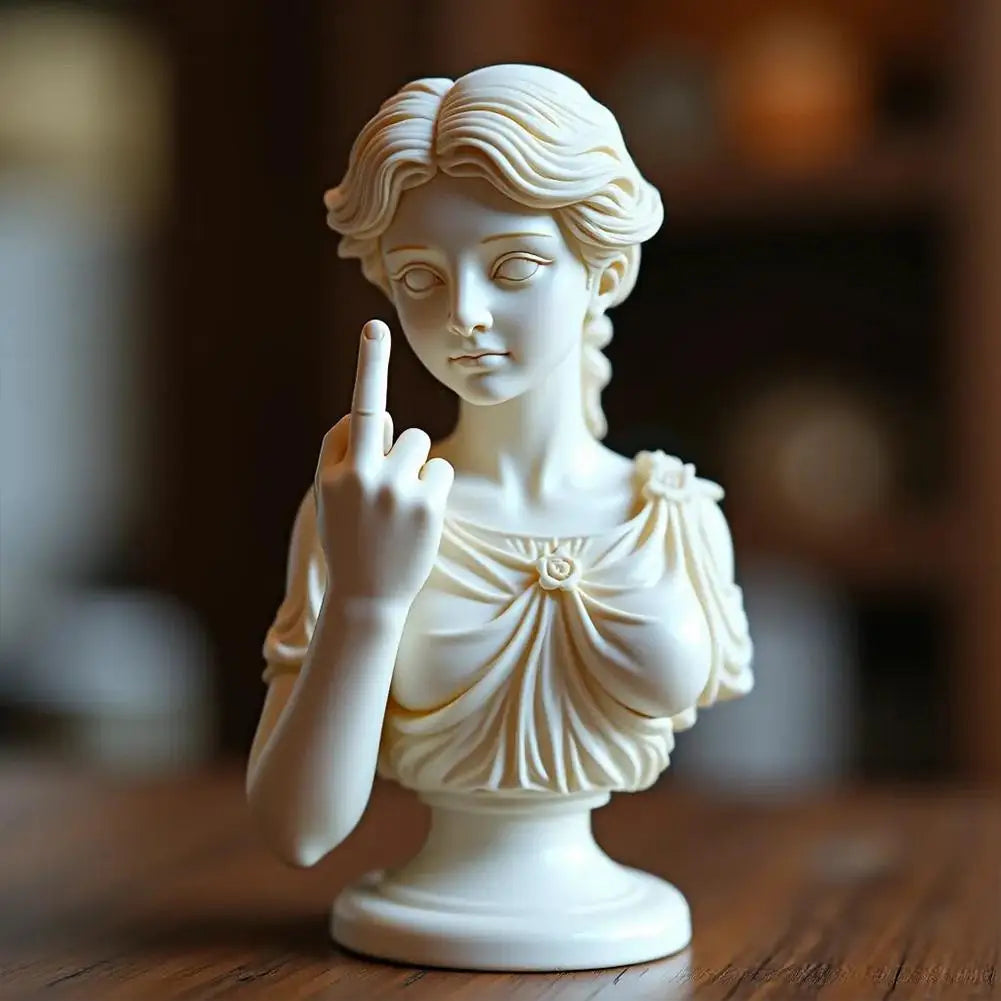 Statue Of Vienna Goddess Funny Goddess Statue 3D Resin Craft