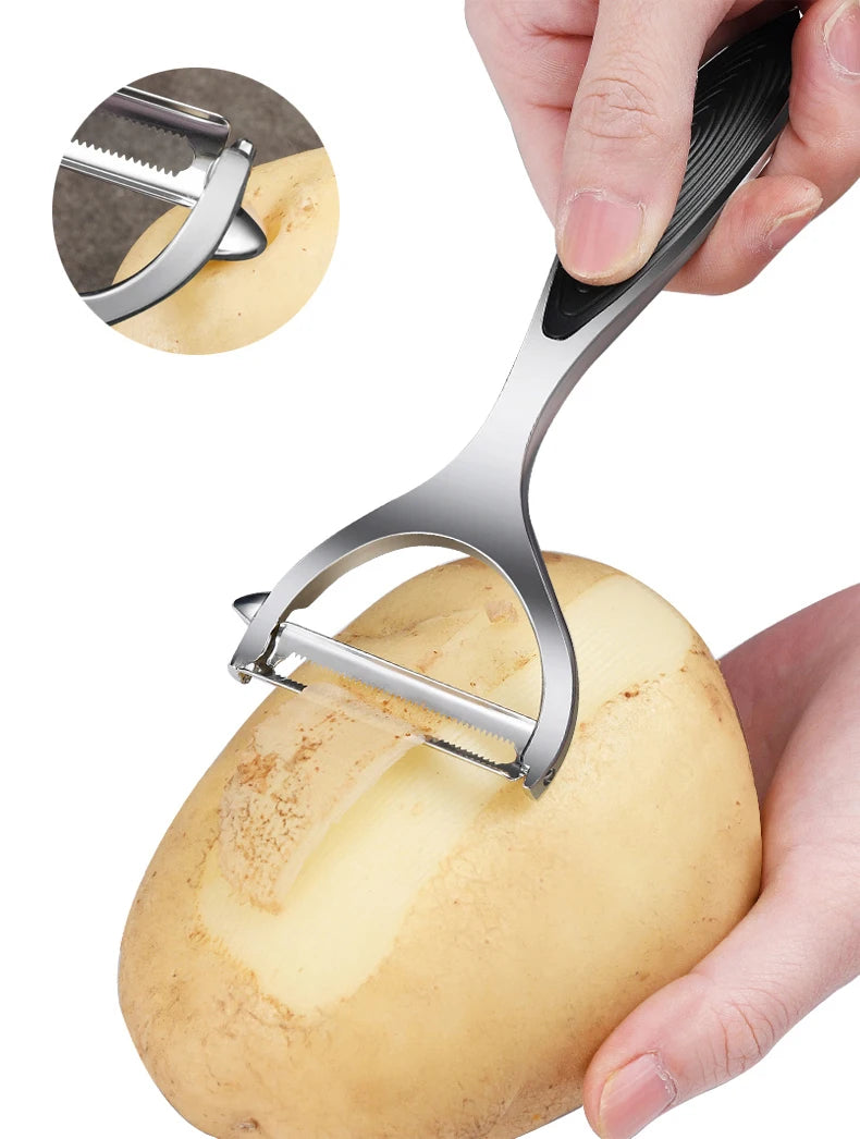 1PC Stainless Steel Vegetable Peeler