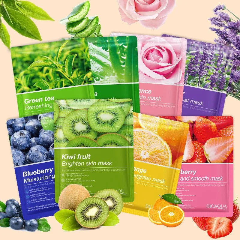 30PCS/Lot BIOAQUA Skin Care Sheet Mask