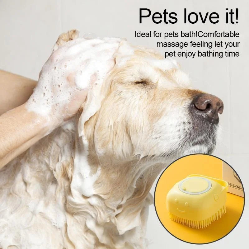 Pet Cleaning Wash Bath Massage