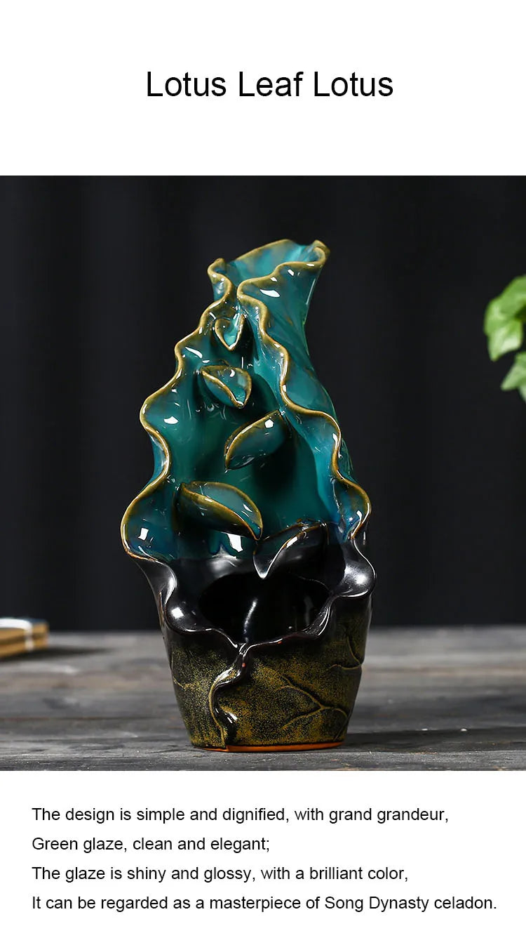 Ceramic Backflow Aromatherapy Stove