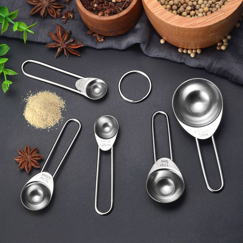Multi Purpose Measuring Tools With Scale, 5Pcs
