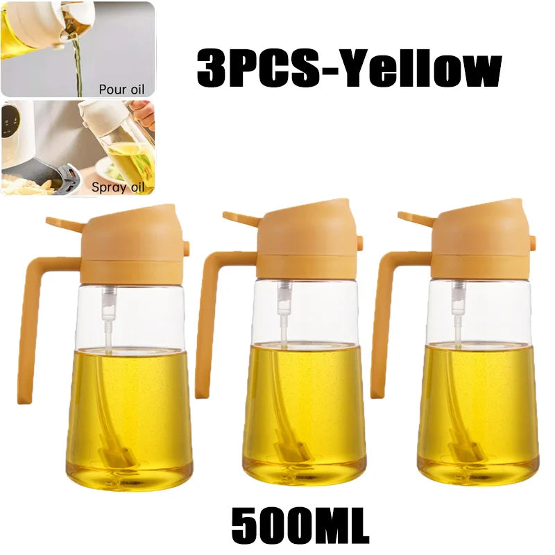 200/300/500ml Oil Spray Bottle Olive Oil Sprayer