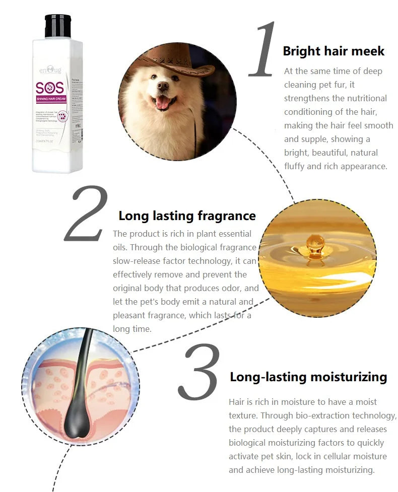 Pet Shower Gel for Puppy and Cat