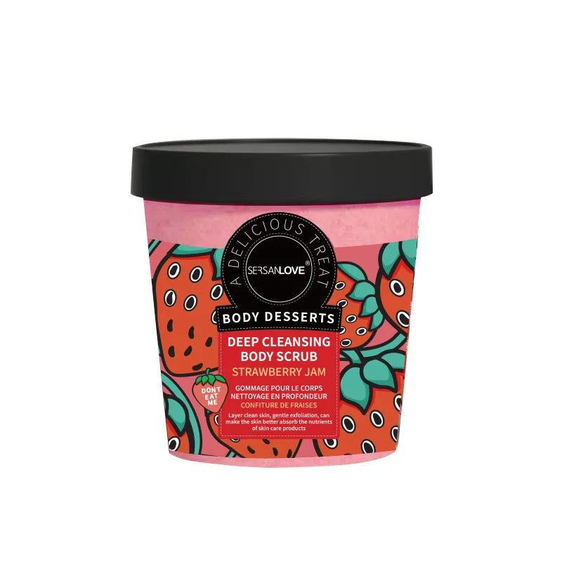 220g Fruit Body Scrub Exfoliating Deep Cleanse