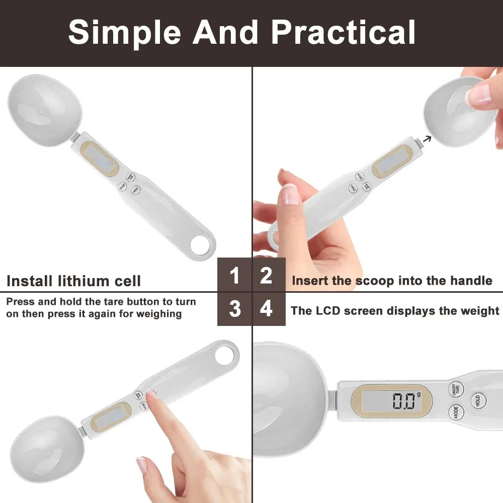 Digital Kitchen Scale Mini Spoon Scale