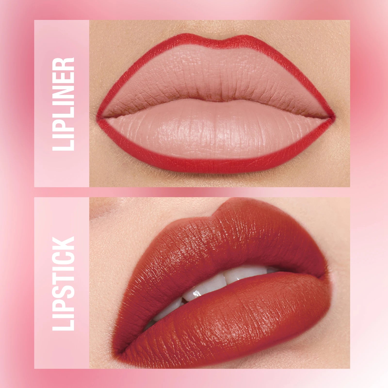 Integrated waterproof lipliner