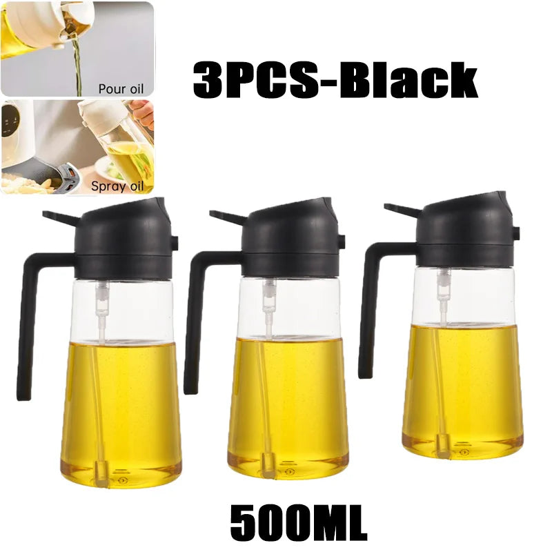 200/300/500ml Oil Spray Bottle Olive Oil Sprayer