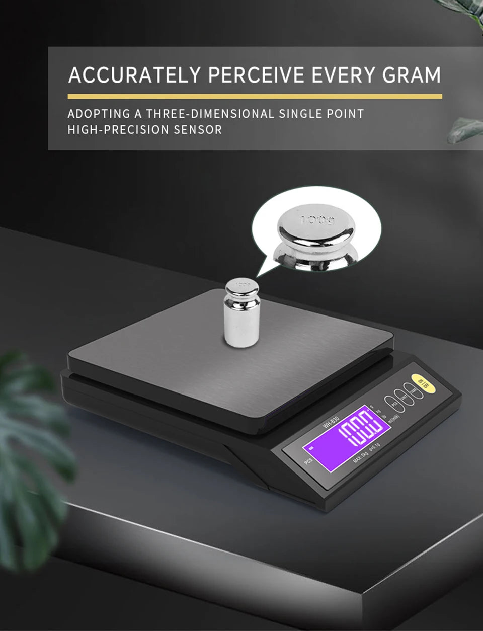 5kg/10kg Digital Electronic Kitchen Scale
