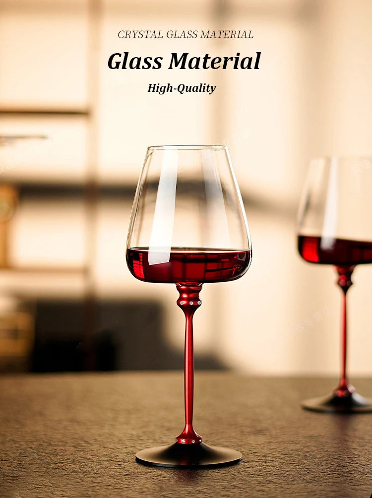 Creative Rotating Glass Wine Glasses