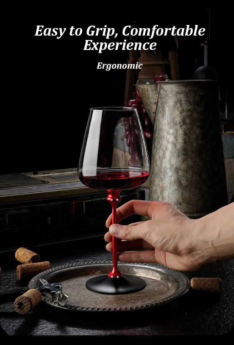 Creative Rotating Glass Wine Glasses