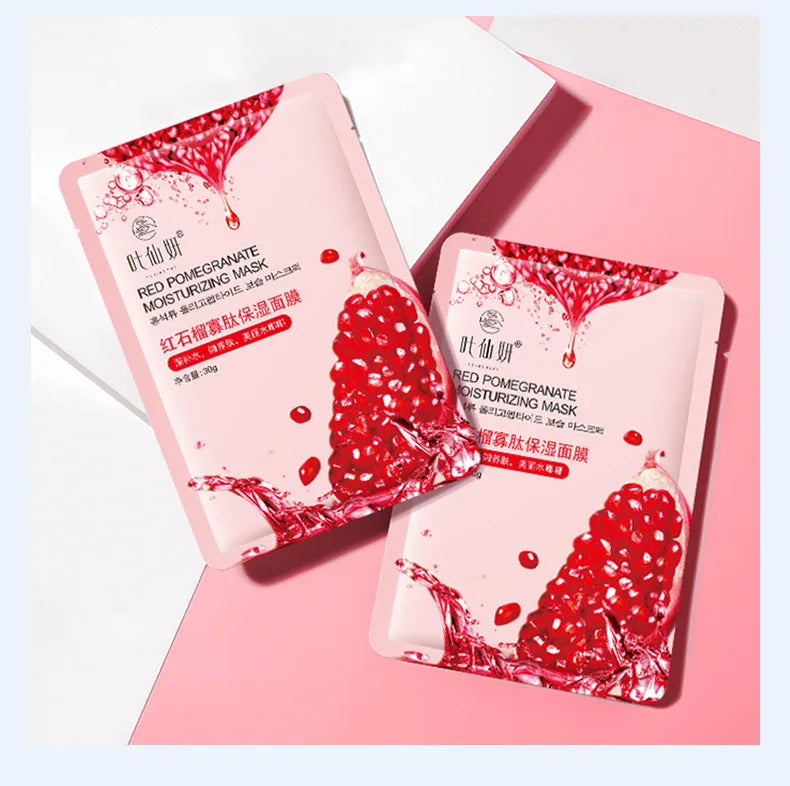 12 Pieces Blueberry Facial Masks