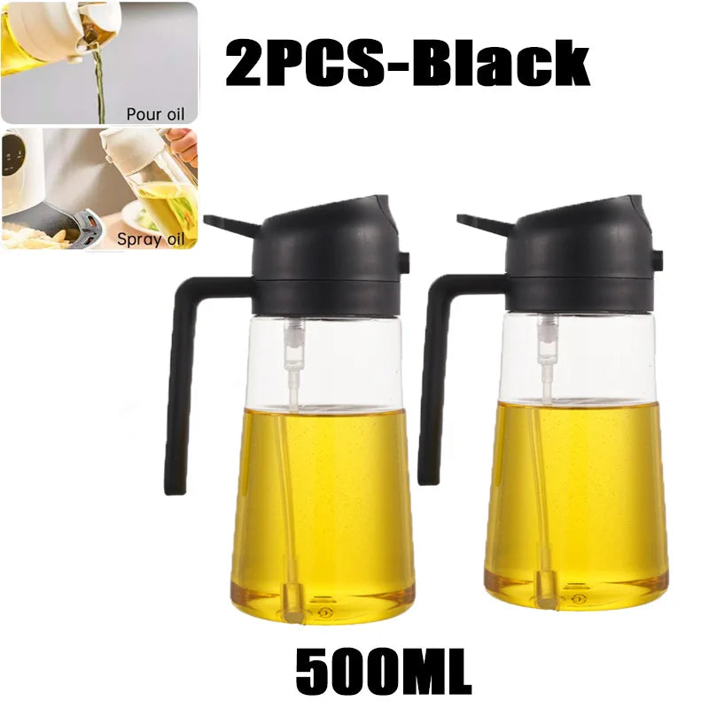 200/300/500ml Oil Spray Bottle Olive Oil Sprayer