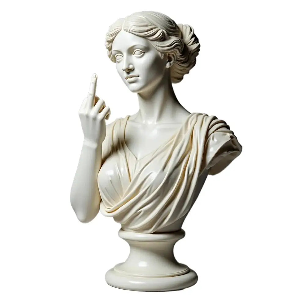 Statue Of Vienna Goddess Funny Goddess Statue 3D Resin Craft