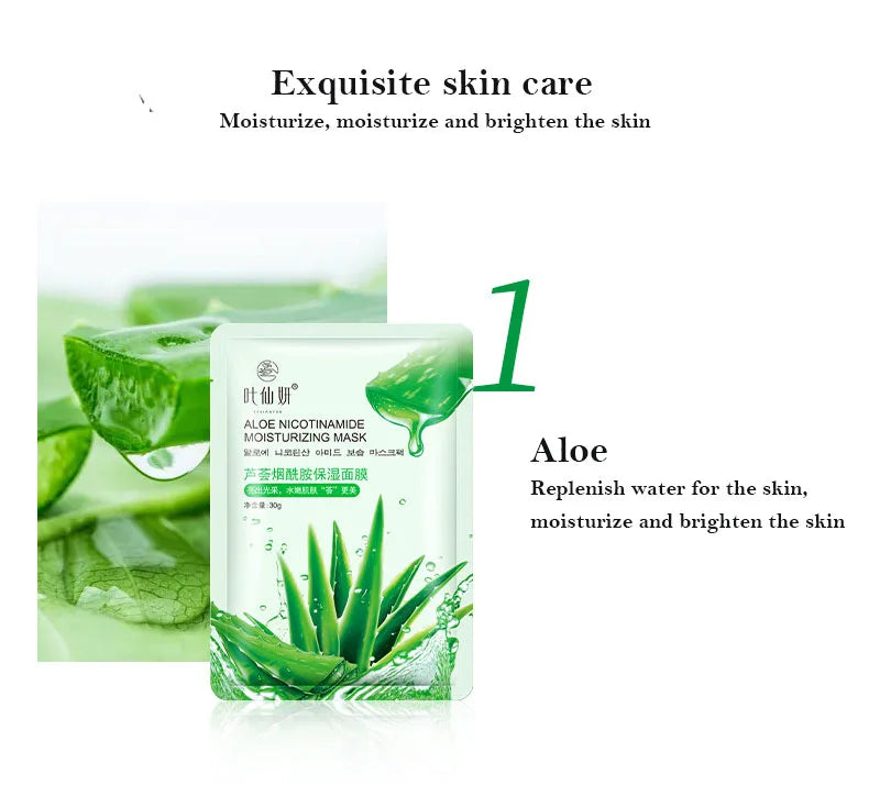 12 Pieces Blueberry Facial Masks