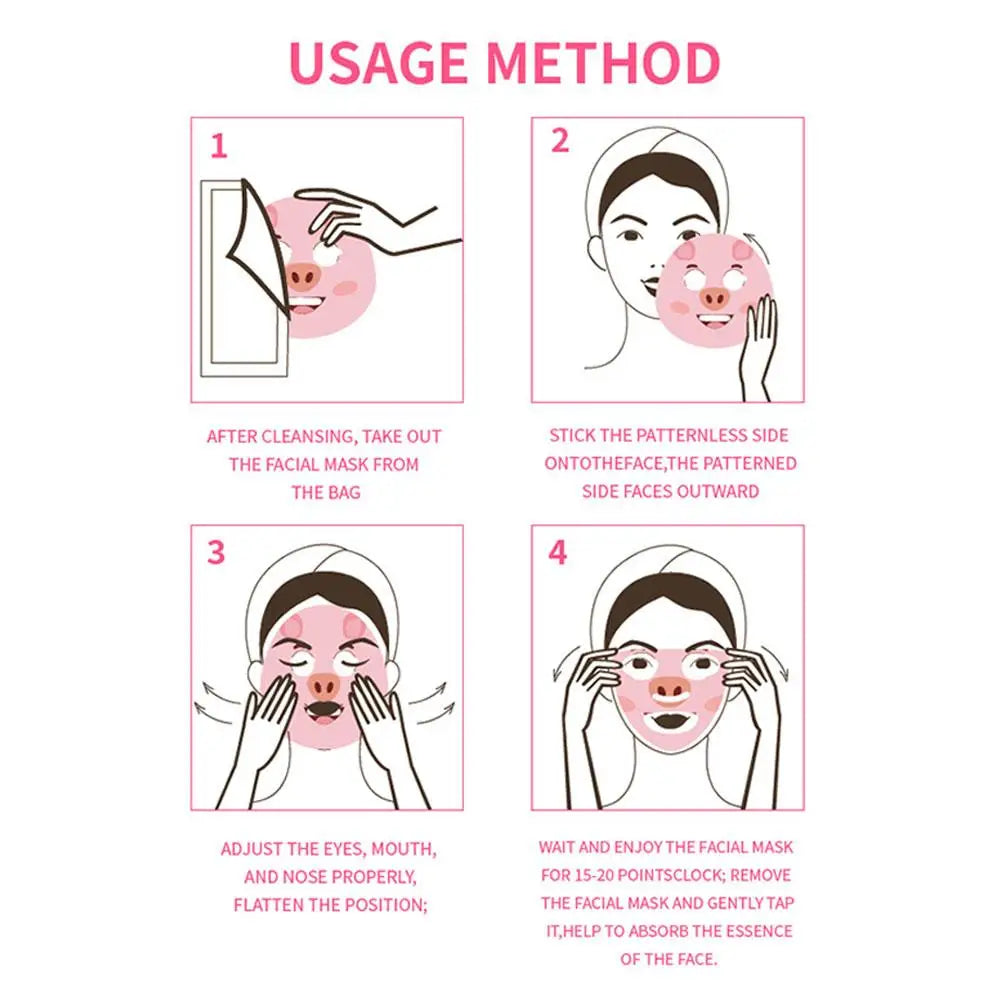 Cartoon Facial Mask Deep Hydrating