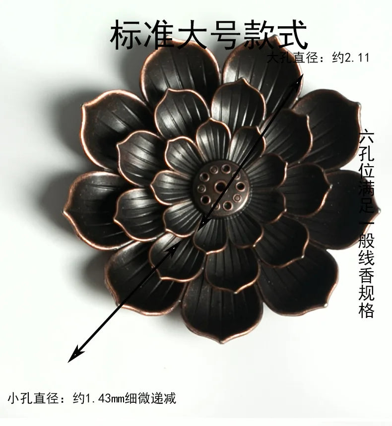 Incense Holder for Sticks Alloy Incense Burner