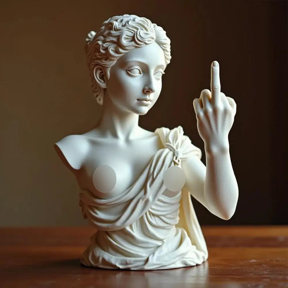 Statue Of Vienna Goddess Funny Goddess Statue 3D Resin Craft
