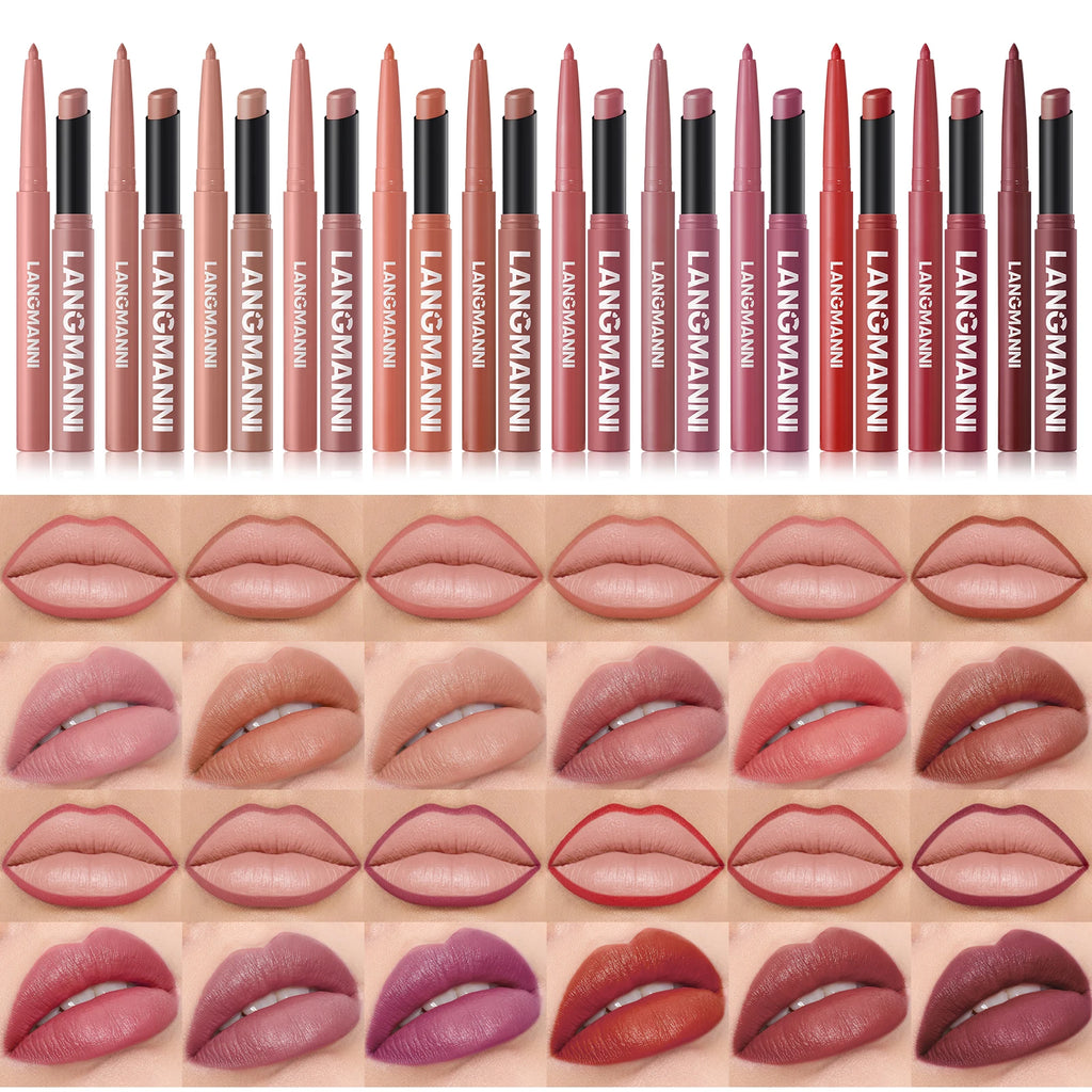 Integrated waterproof lipliner