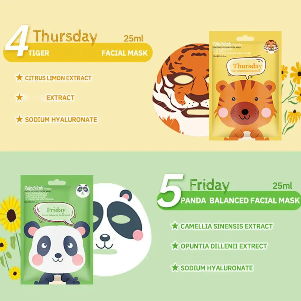 Cartoon Facial Mask Deep Hydrating