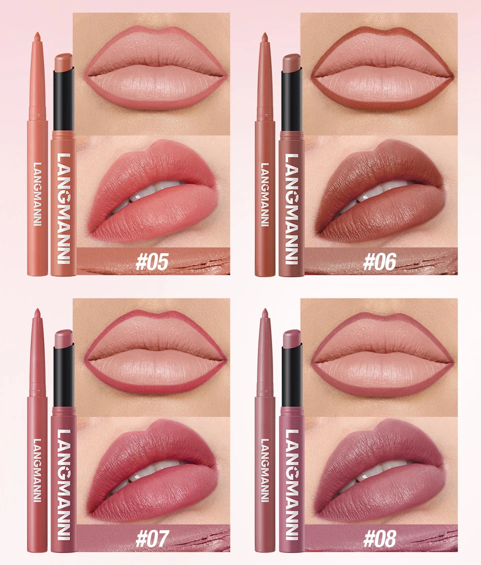 Integrated waterproof lipliner