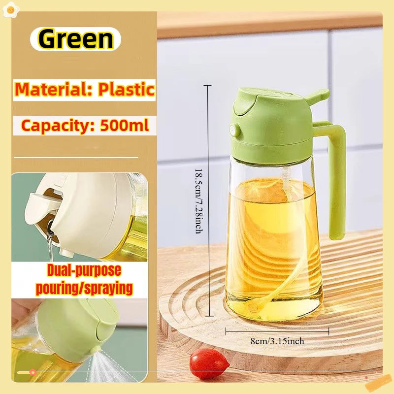 200/300/500ml Oil Spray Bottle Olive Oil Sprayer