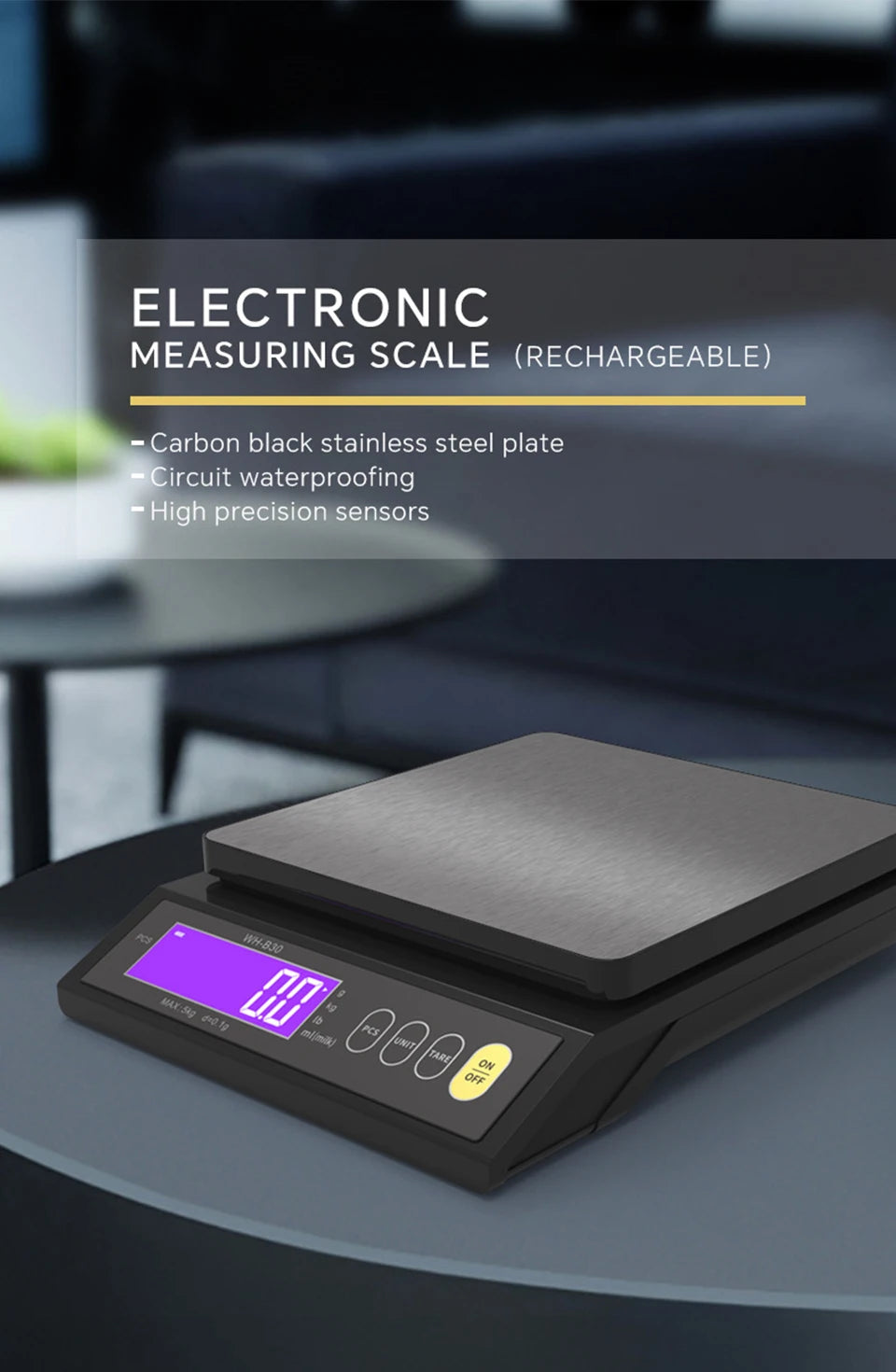 5kg/10kg Digital Electronic Kitchen Scale