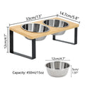 Elevated Cat Bowls Pet Feeder