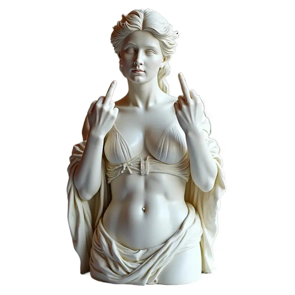 Statue Of Vienna Goddess Funny Goddess Statue 3D Resin Craft