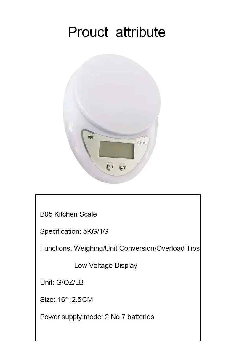 5kg/1g Electronic Scale